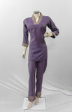 purple maternity