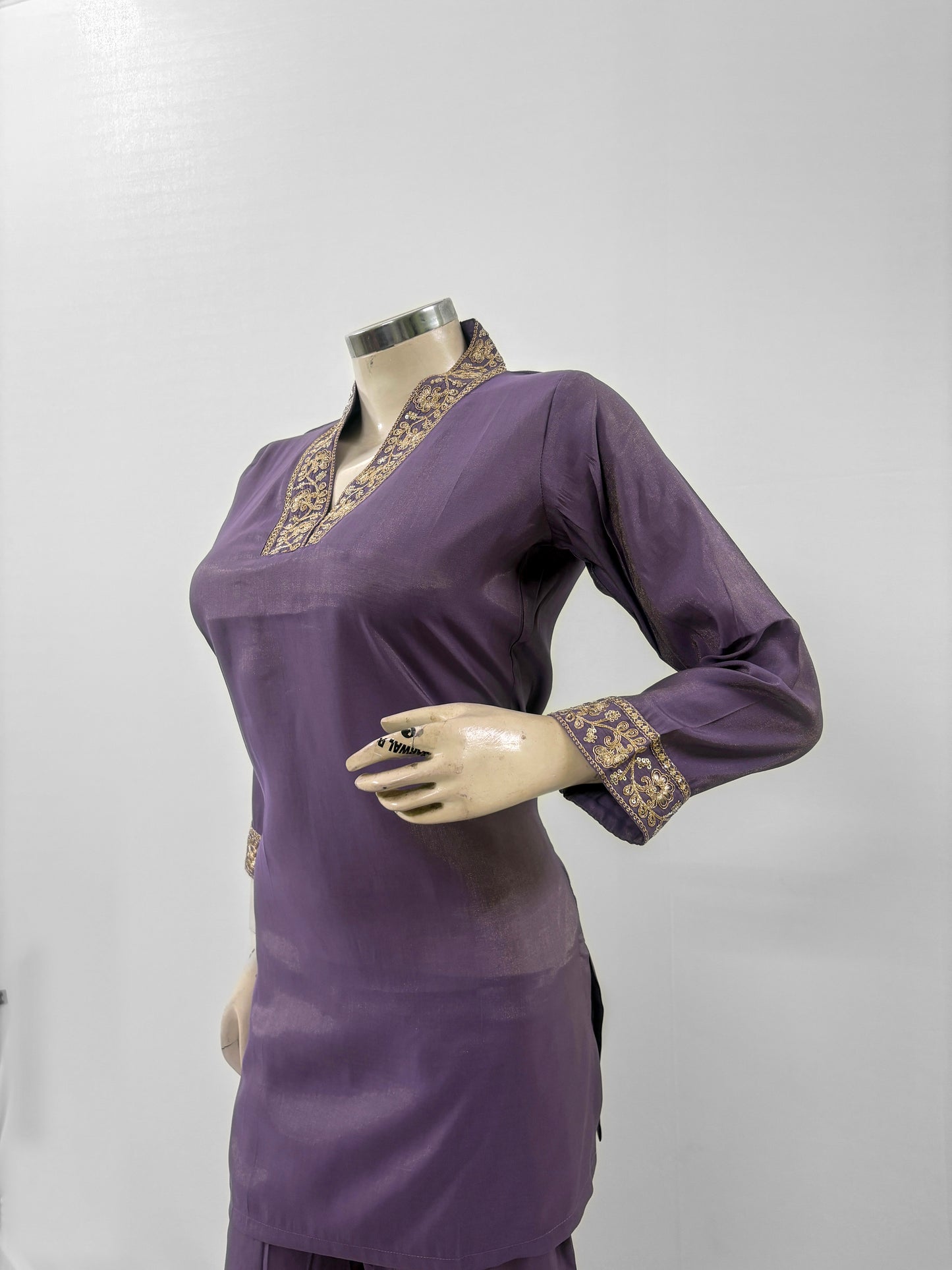 purple maternity