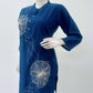 Midnight Bloom Embroidered Co-ord Set